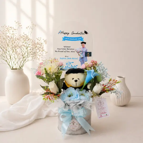 Buket Boneka Wisuda Luxury Garden